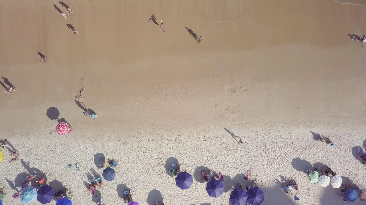 브라질 의 구아라파리 의 해변 과 바다 의 공중 촬영