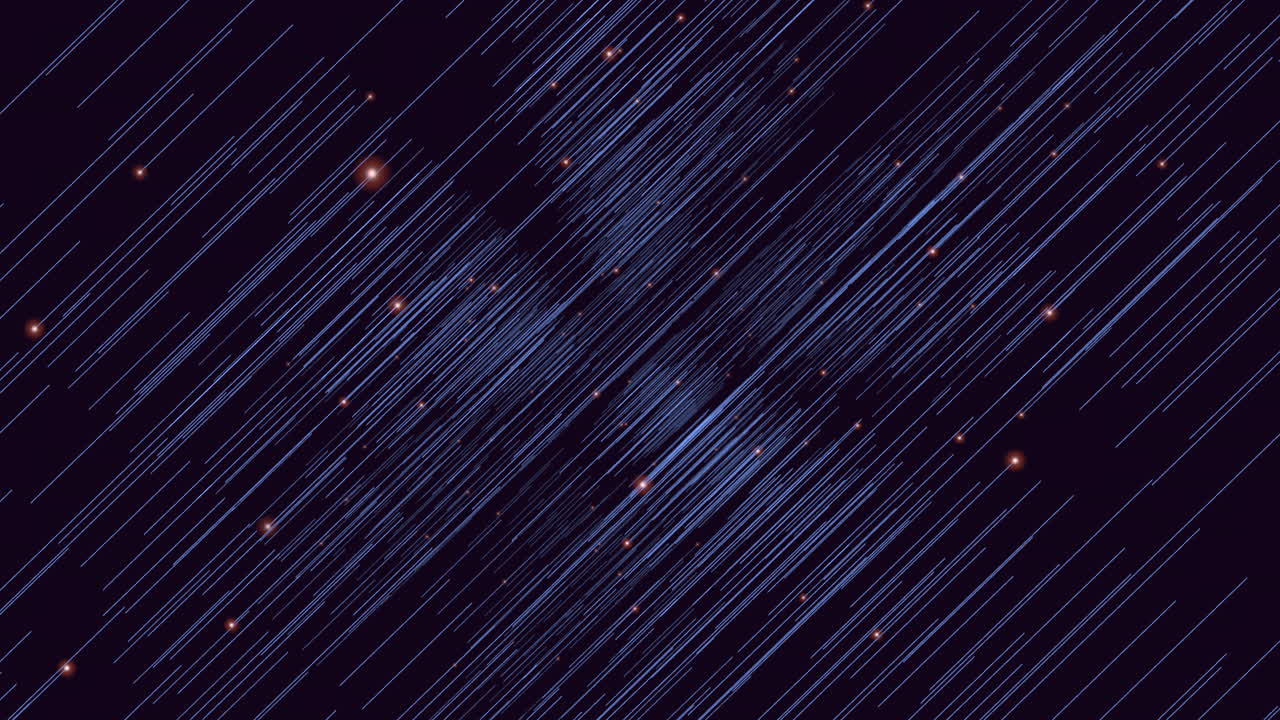 A serene dark blue background with white dotted lines intersecting horizontally. A lone yellow star stands out in the center, creating a minimalist and peaceful cosmic feel