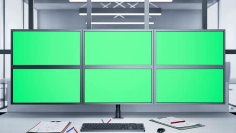 zoom de la cámara a varios monitores con la tecla de croma.