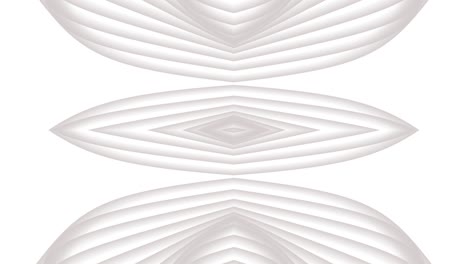 animación de patrones geométricos de rayas de color blanco abstractas