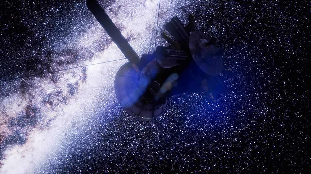 Satellite Cassini is approaching Saturn