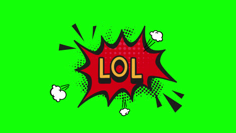 cartoon-lol-Comic-Bubble-speech-loop-Animation-video-transparent-background-with-alpha-channel.