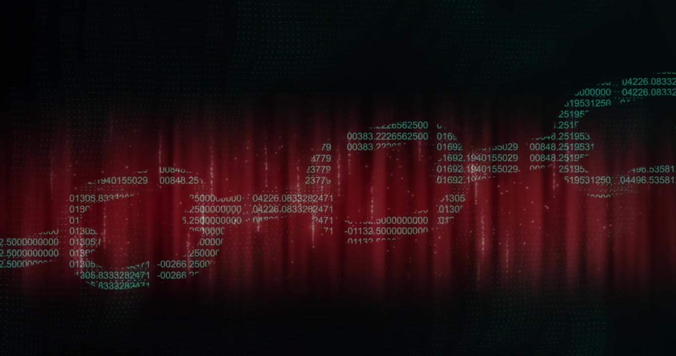 Animation of security chain and data processing