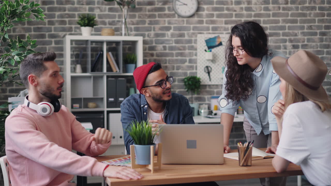 Creative Team Brainstorming Meeting