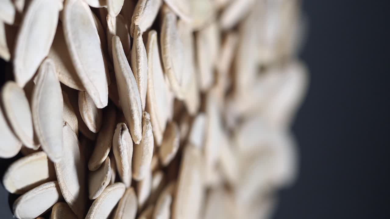 Close up of pumpkin seeds