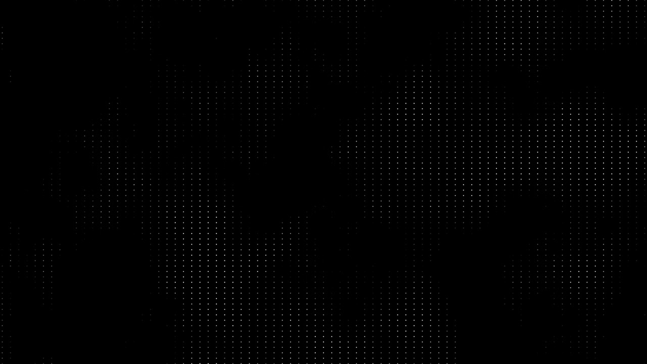 Digital cyber wave mesh particles dots moves big data visualization futuristic technology