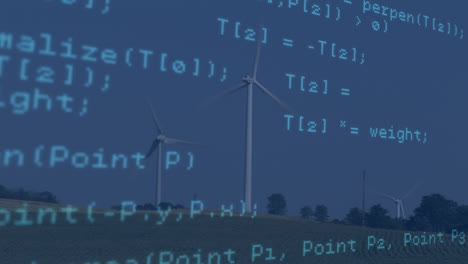 Animation-of-data-processing-over-wind-turbines-and-sky