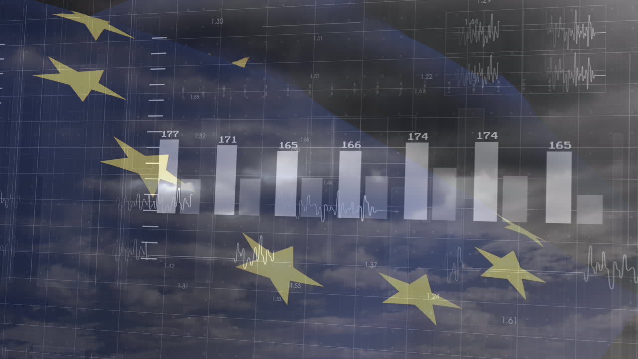 eu  ⁇ 발 위의 데이터 처리의 애니메이션