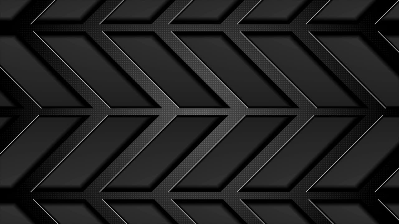 Abstrakt sort koncept teknisk videoanimation