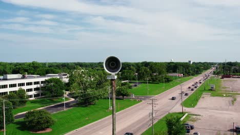 orbiting-aerial-Emergency-natural-disaster-Siren