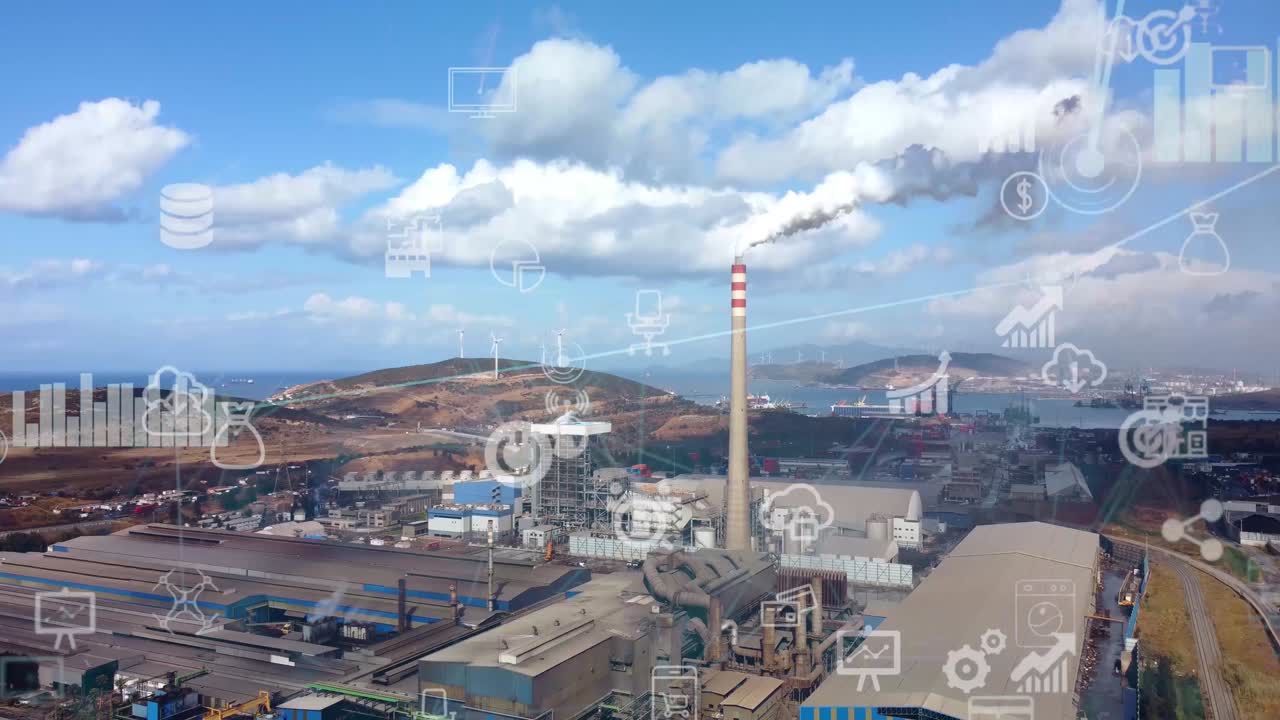 스마트 공장 개념: 통신 네트워크, 산업 4.0