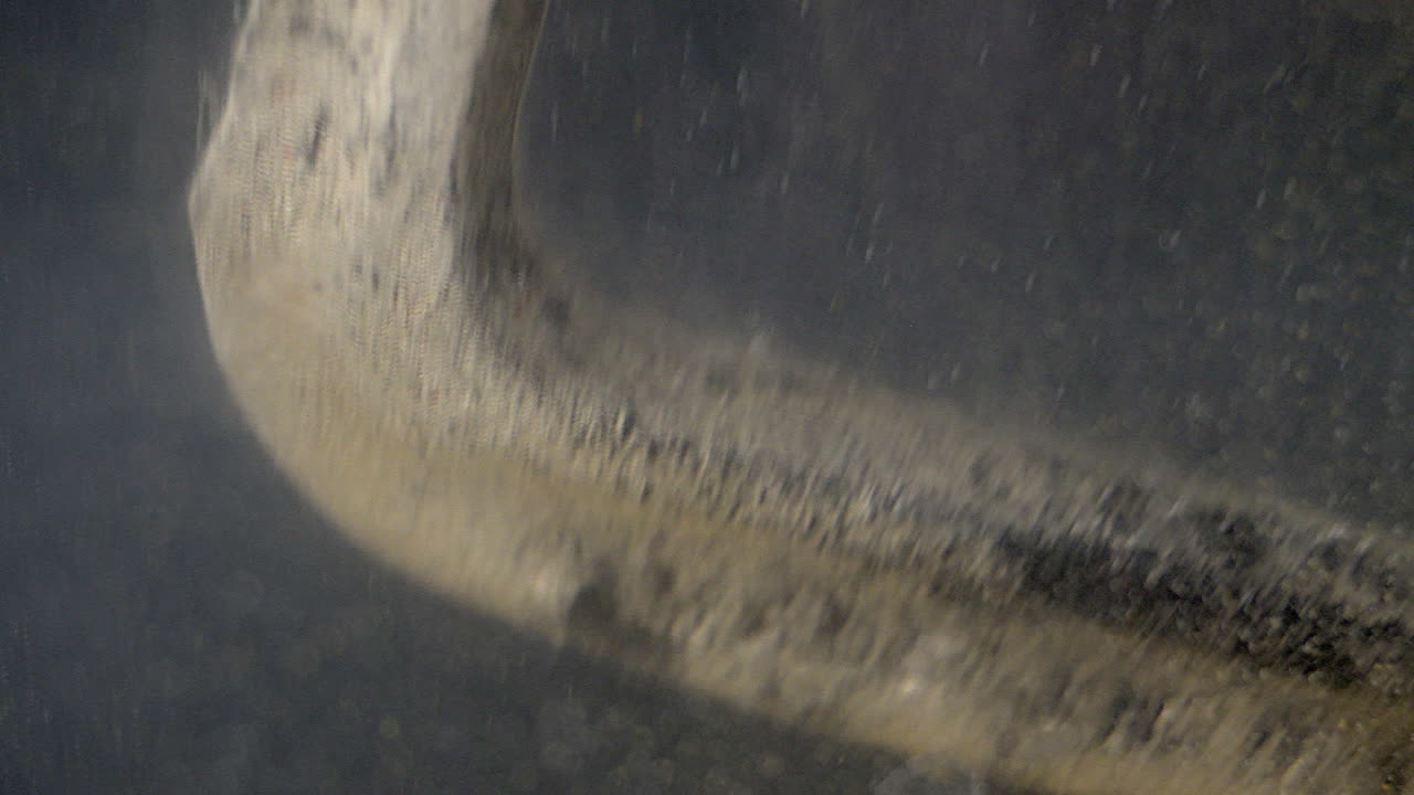 New, silvery metal forming on c-clamp during electrolytic cleaning