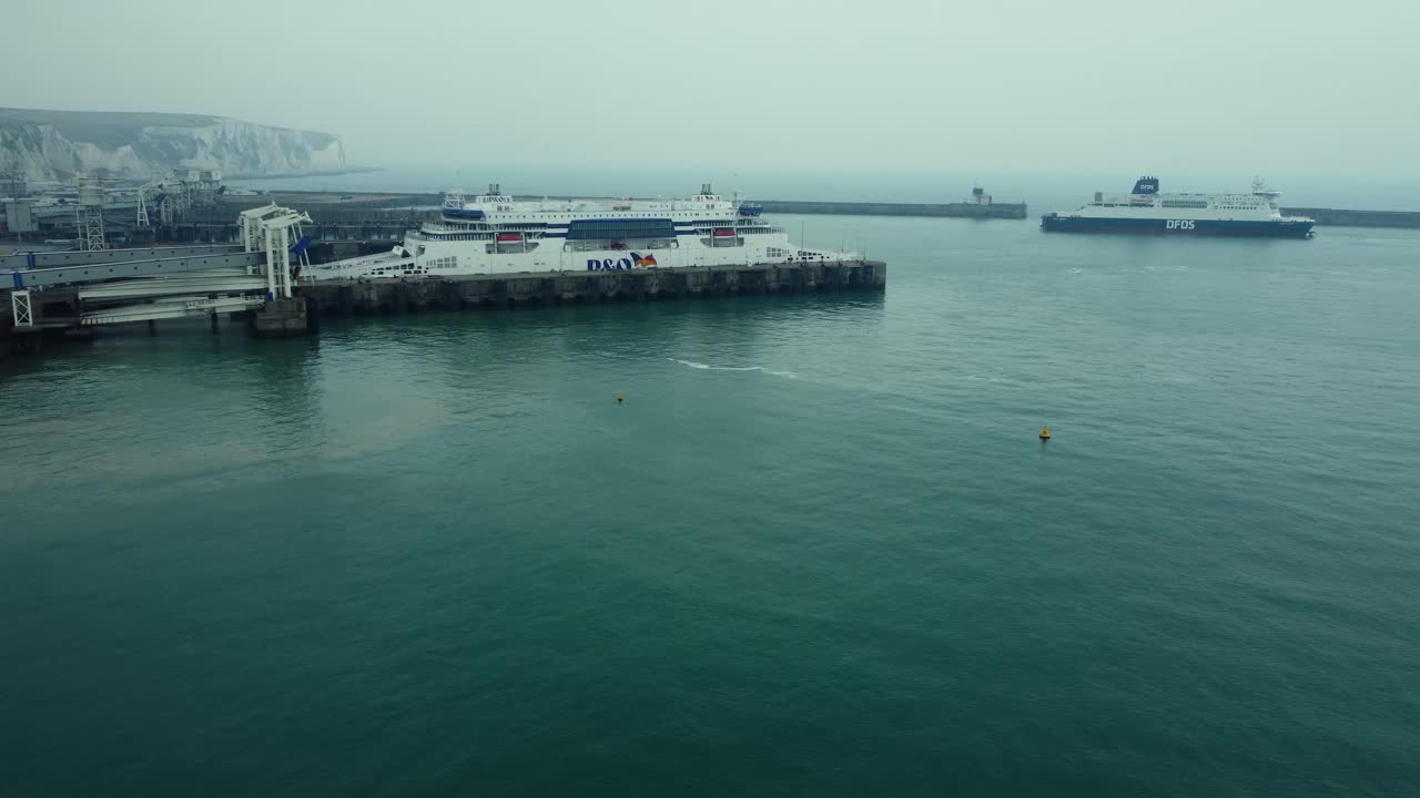 Ferry at Dover Port