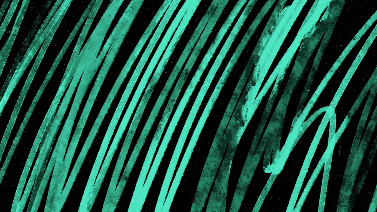 Abstract Hand Drawn Scribble Lines with Vintage Film Grain Texture