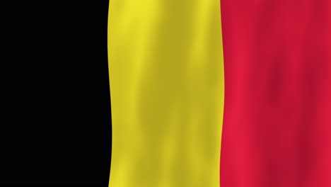 Belgien-Flagge-Land-Animation-3d-Symbol-Design-Wehend-Im-Wind-Bewegung-National-Patriotismus-Welt-Kultur-Emblem-Banner-Schwarz-Gelb-Rot-Nordwesteuropa