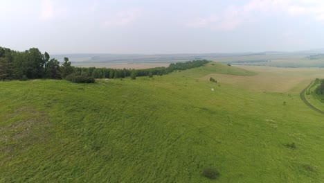 summer landscape in siberia