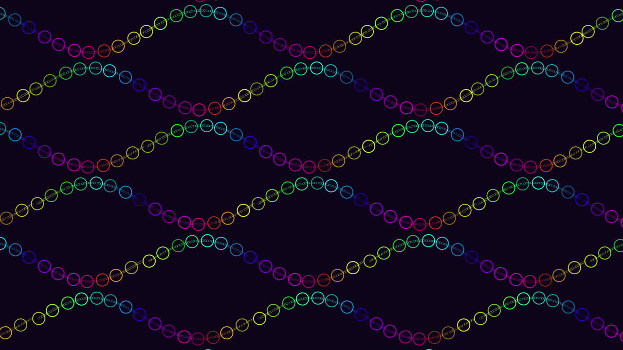 líneas de arco iris en zigzag en diseño de patrón sin costuras dinámico negro