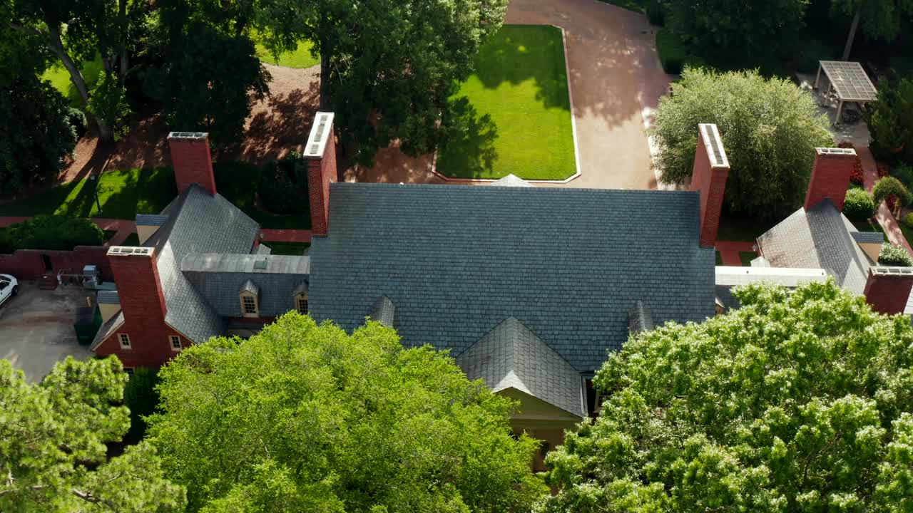 carolina del norte verde, montañas azules en la colina de la capilla, área de raleigh durham