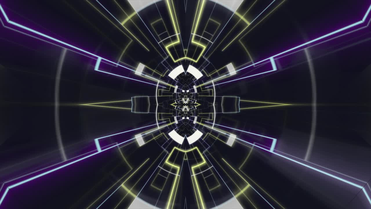 hi tech digital geométrico disco bucle