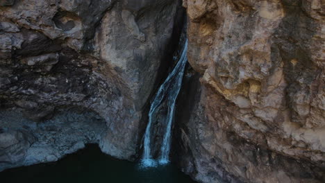 Exploring-Agaete\'s-Gem:-Aerial-Views-Of-Charco-Azul-In-Gran-Canaria