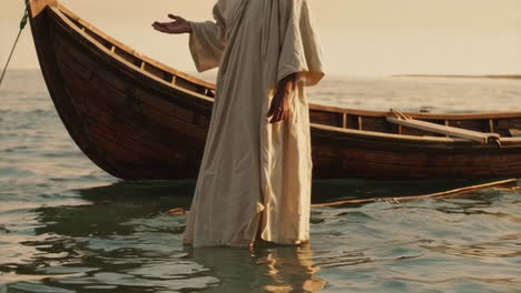 Jesús caminando sobre el agua