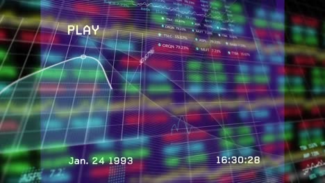 Animation-Der-Digitalen-Schnittstelle-Auf-Dem-Bildschirm-über-Die-Verarbeitung-Von-Finanzdaten