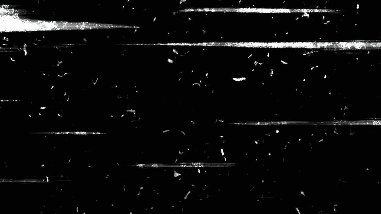 Vintage Film Grain Overlay with White Scratches and Dust