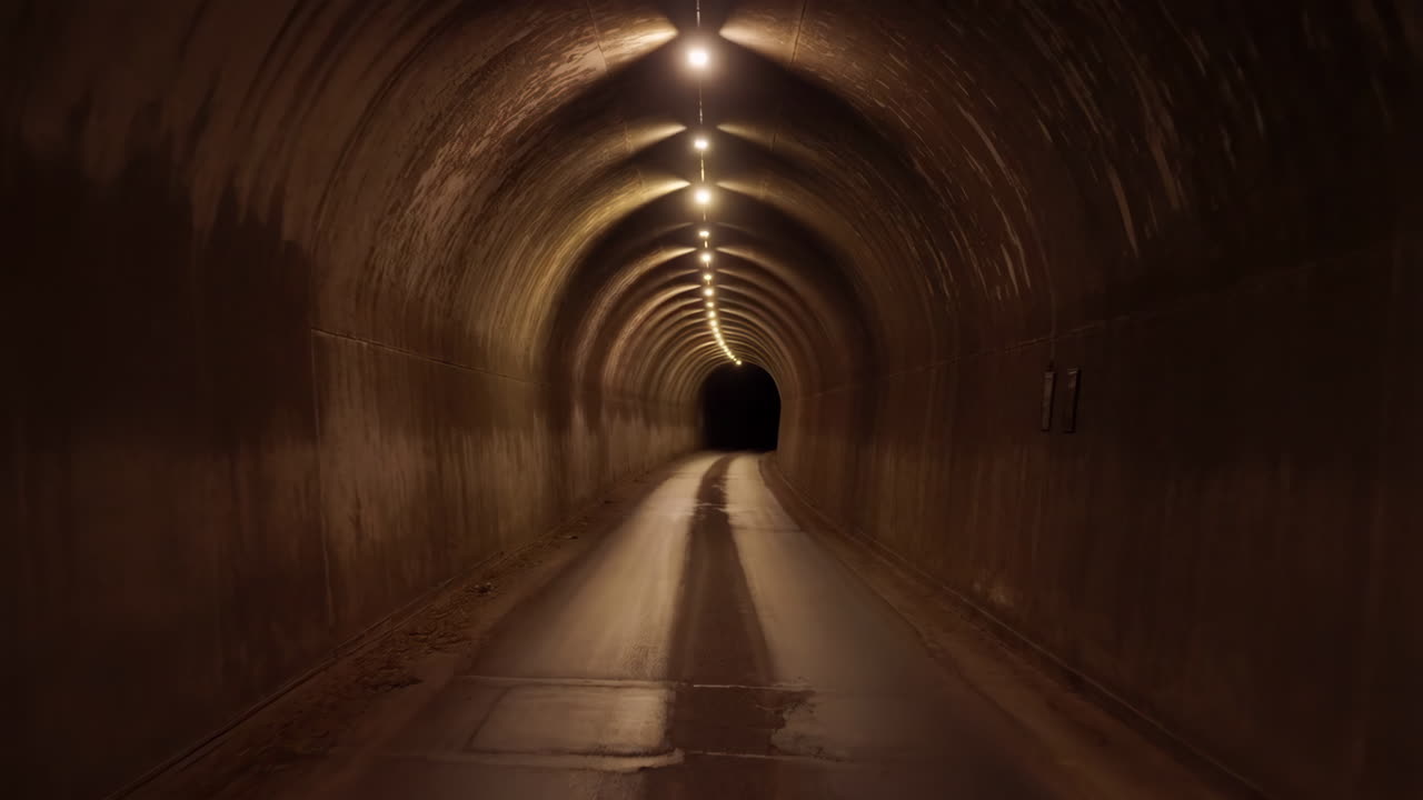 Tunnel with Lights