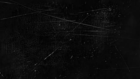 grunge scratched dark texture animated overlay, transparent 4k video, alpha channel, prores 4444