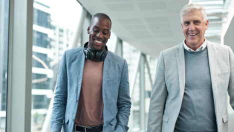 business, travel and men walking