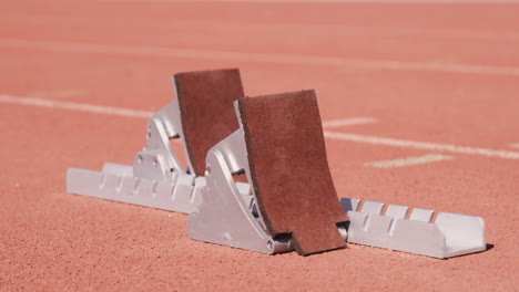 video of a starting block