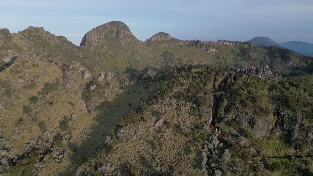 Central Java Sumbing Sindoro Mountain