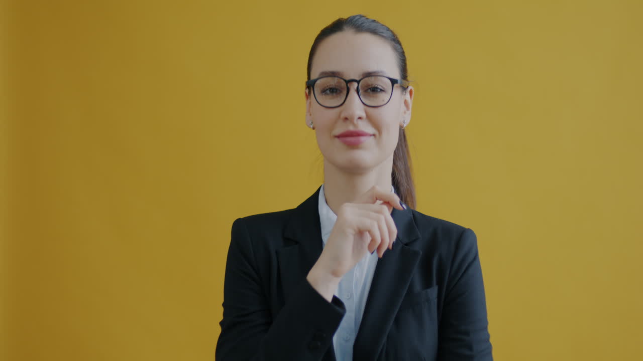Business Woman in Different Poses