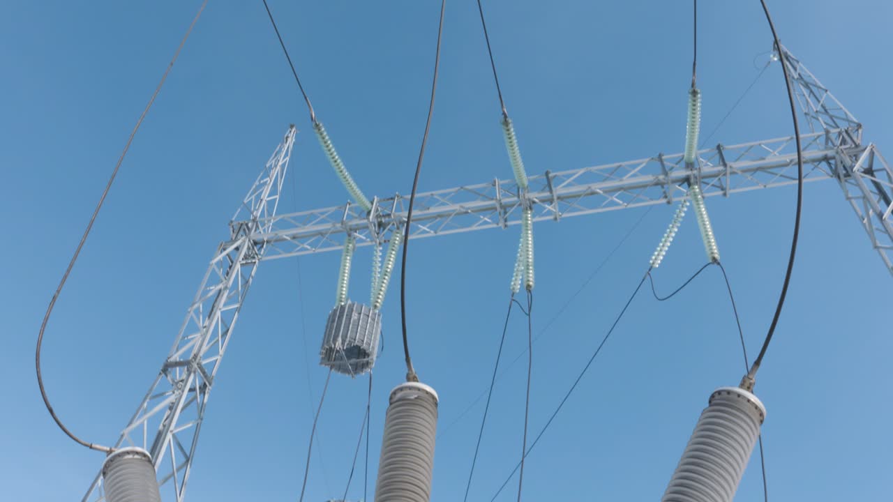 subestación eléctrica de alta tensión