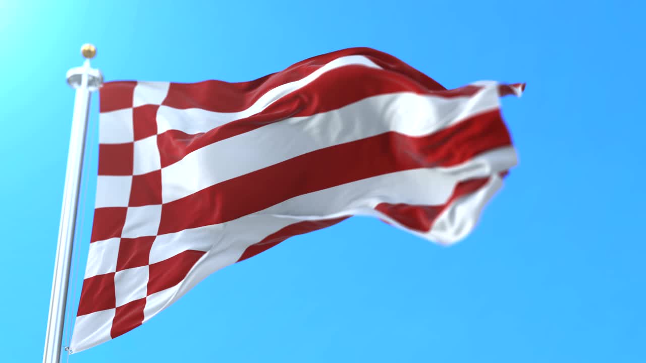 독일의 브레멘 주와 브레멘 시의 국기.