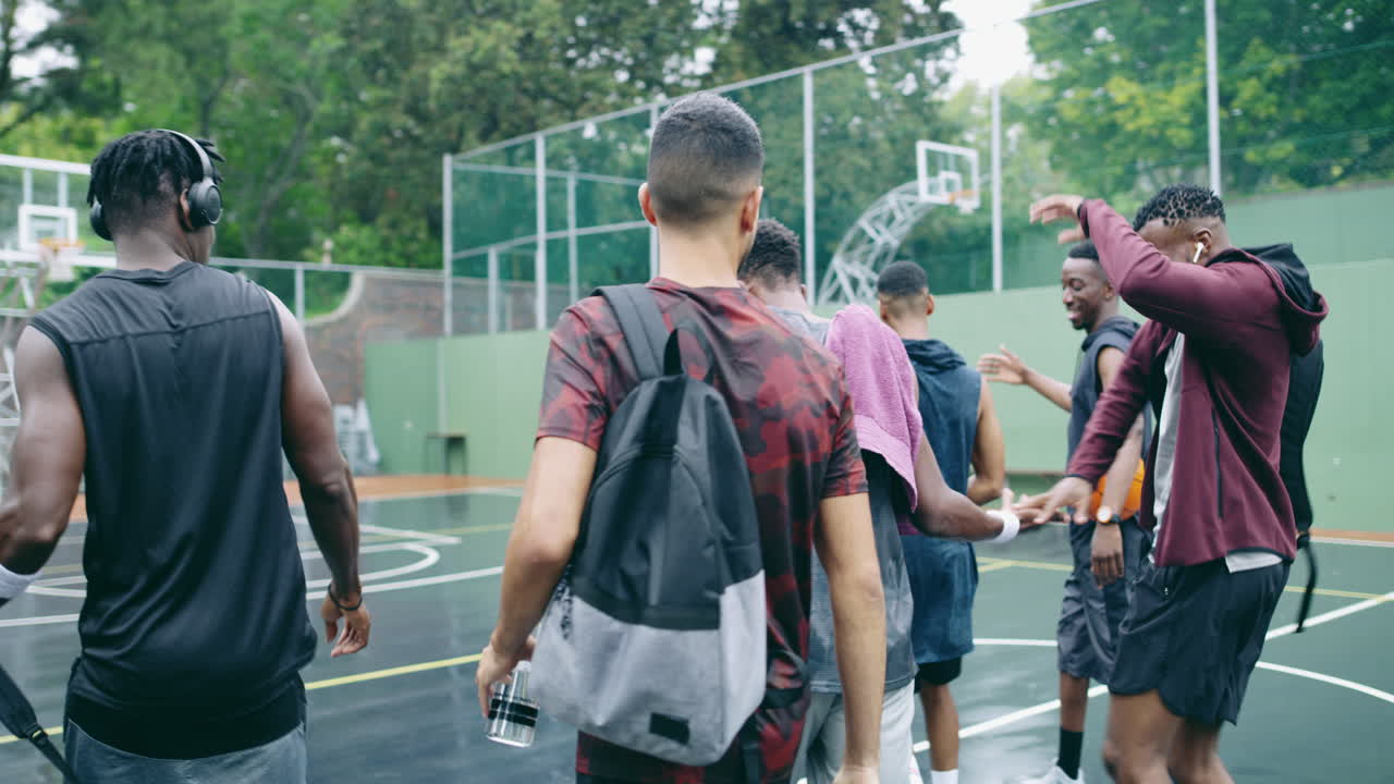 It's not a basketball game without your buddies