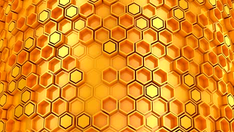 background of hexagons