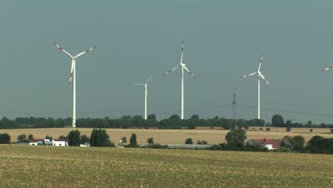 wind turbines in magdeburger boerde, germany-1