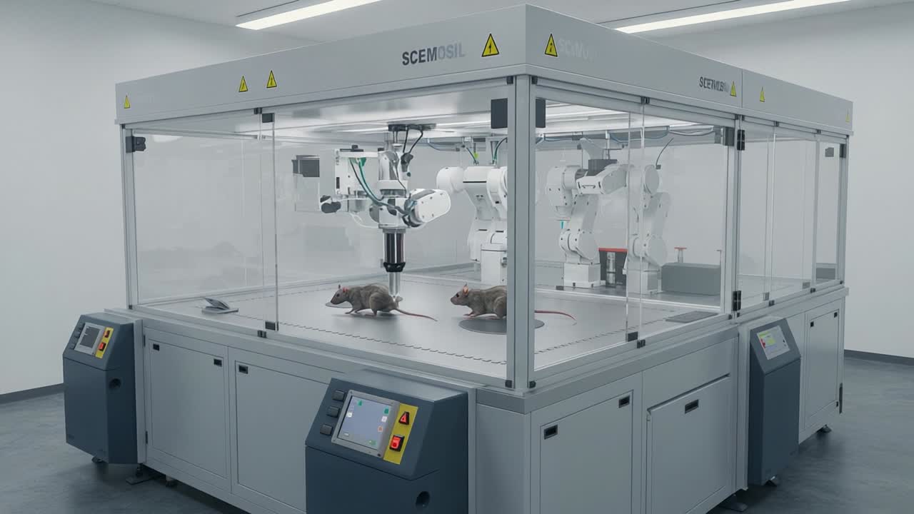 A Cutting-Edge Robotic Laboratory Environment Featuring Advanced Automation for Research and Experimentation with Small Rodent Subjects Inside a Controlled Setting