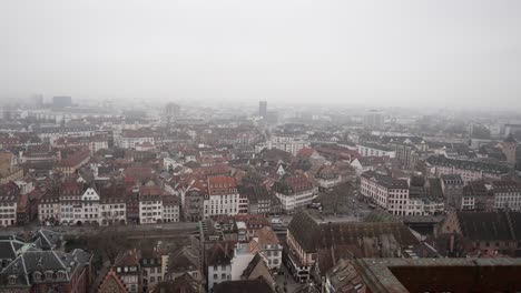 A-panoramic-view-of-Strasbourg-city-in-France-from-the-vantage-point-of-the-Strasbourg-Cathedral