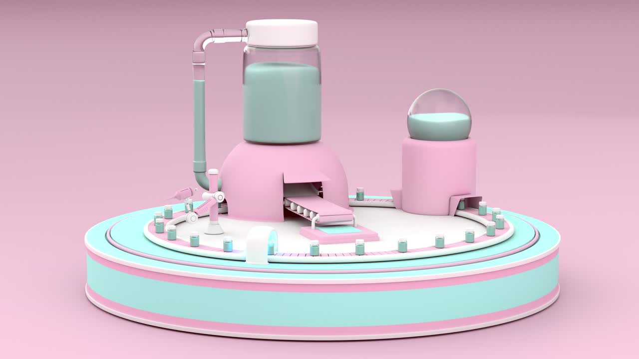 Virus vaccine industrial minimal.