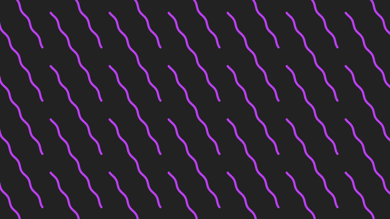 ondas púrpuras monocromáticas en el patrón de filas