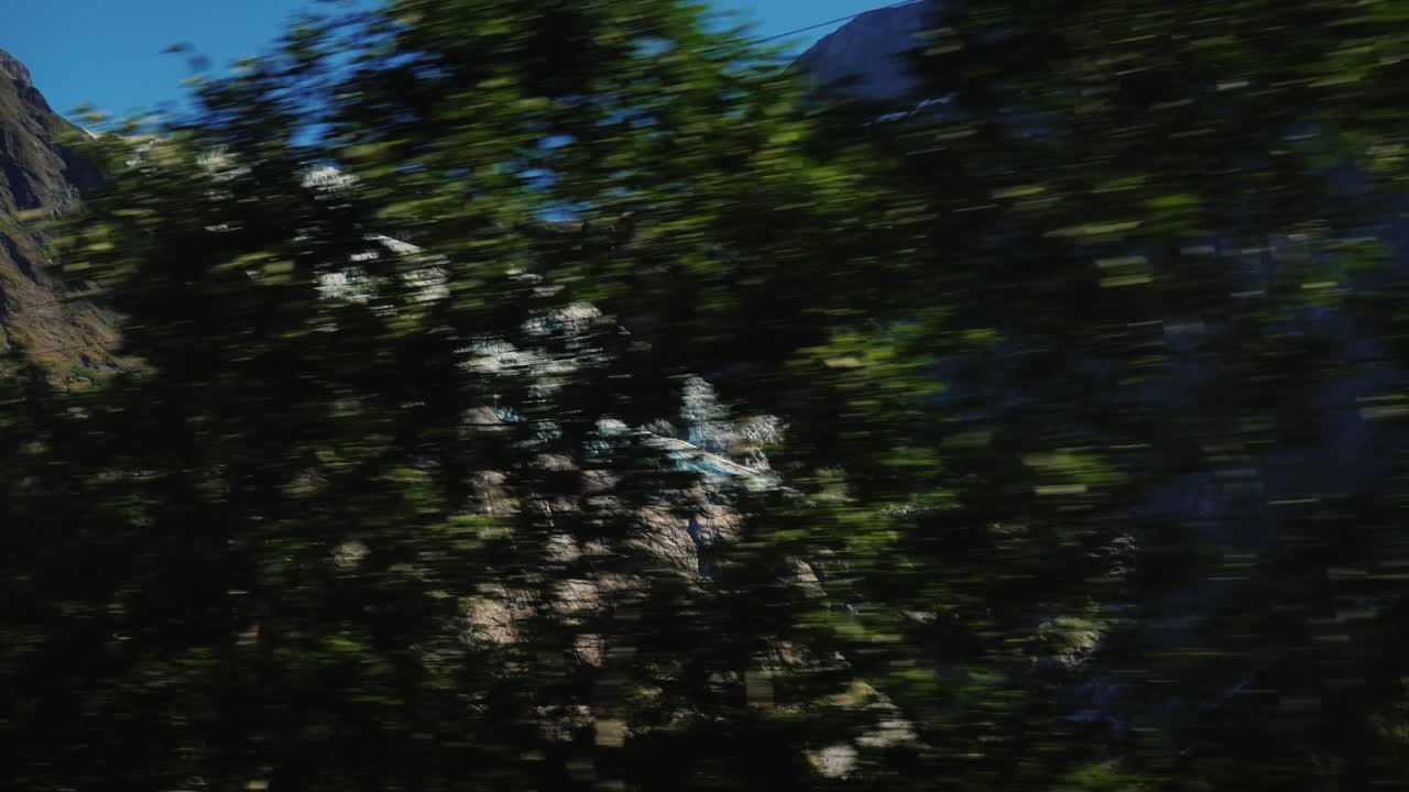 차창에서 보는 놀라운 풍경 - 노르웨이 여행과 빙하의 전망