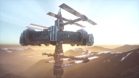 ovni alienígena en la tierra