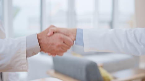 People,-doctor-and-handshake-for-partnership