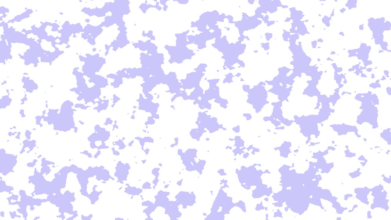 색 배경에 파란색 모핑 모양의 추상적인 애니메이션, 원활한 루프 애니메이션 배경, 벽지.