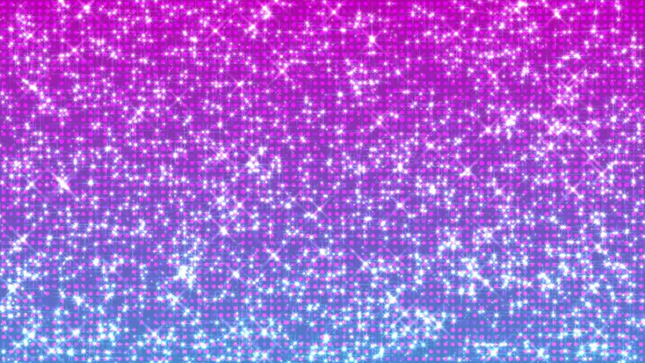 4k Glitter Purple Wall. Looped Background