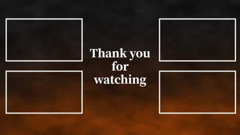 smoke cg end card ending screen motion graphics