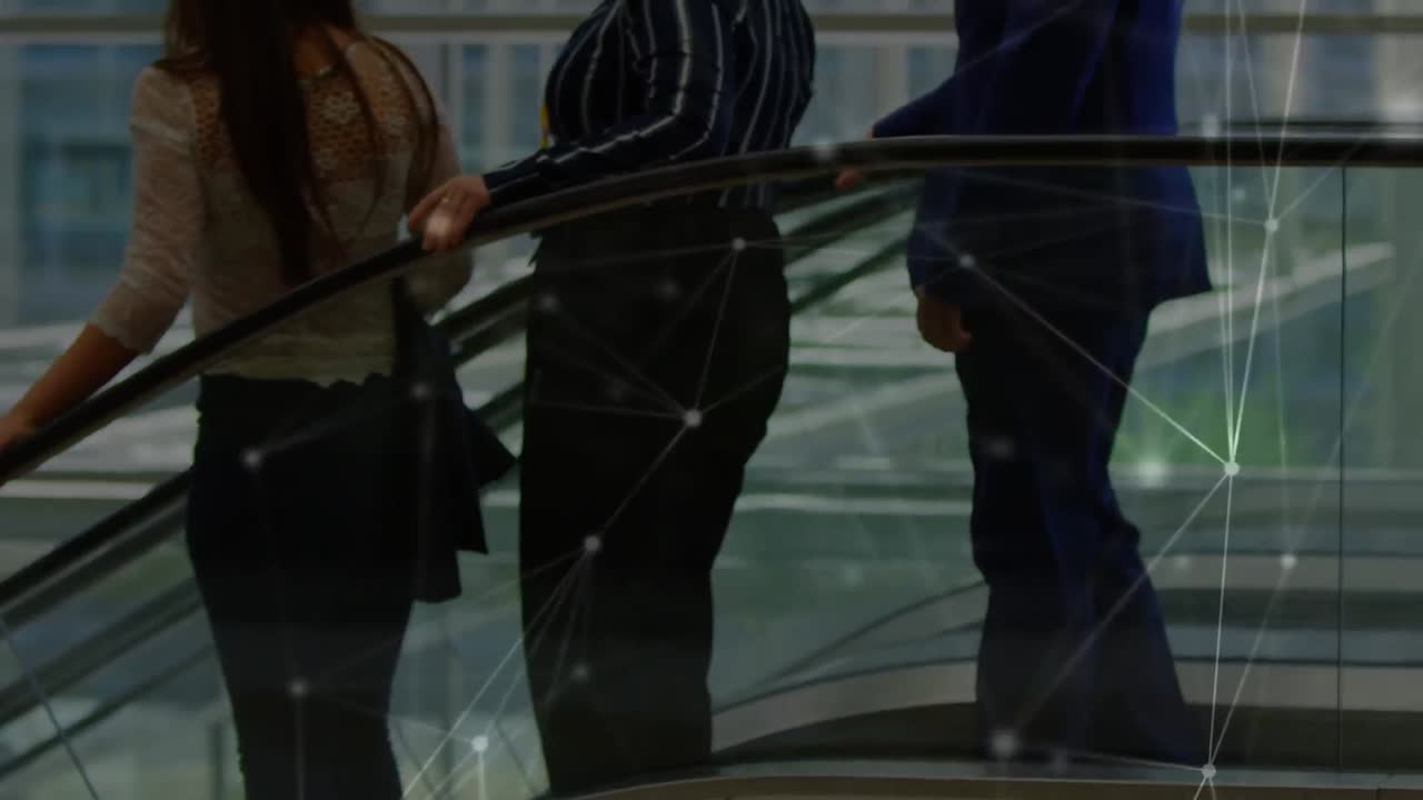 다양한 사업가들과의 연결을 위한 세계관의 애니메이션