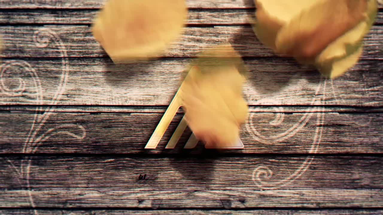 Fall Leaves and Logo